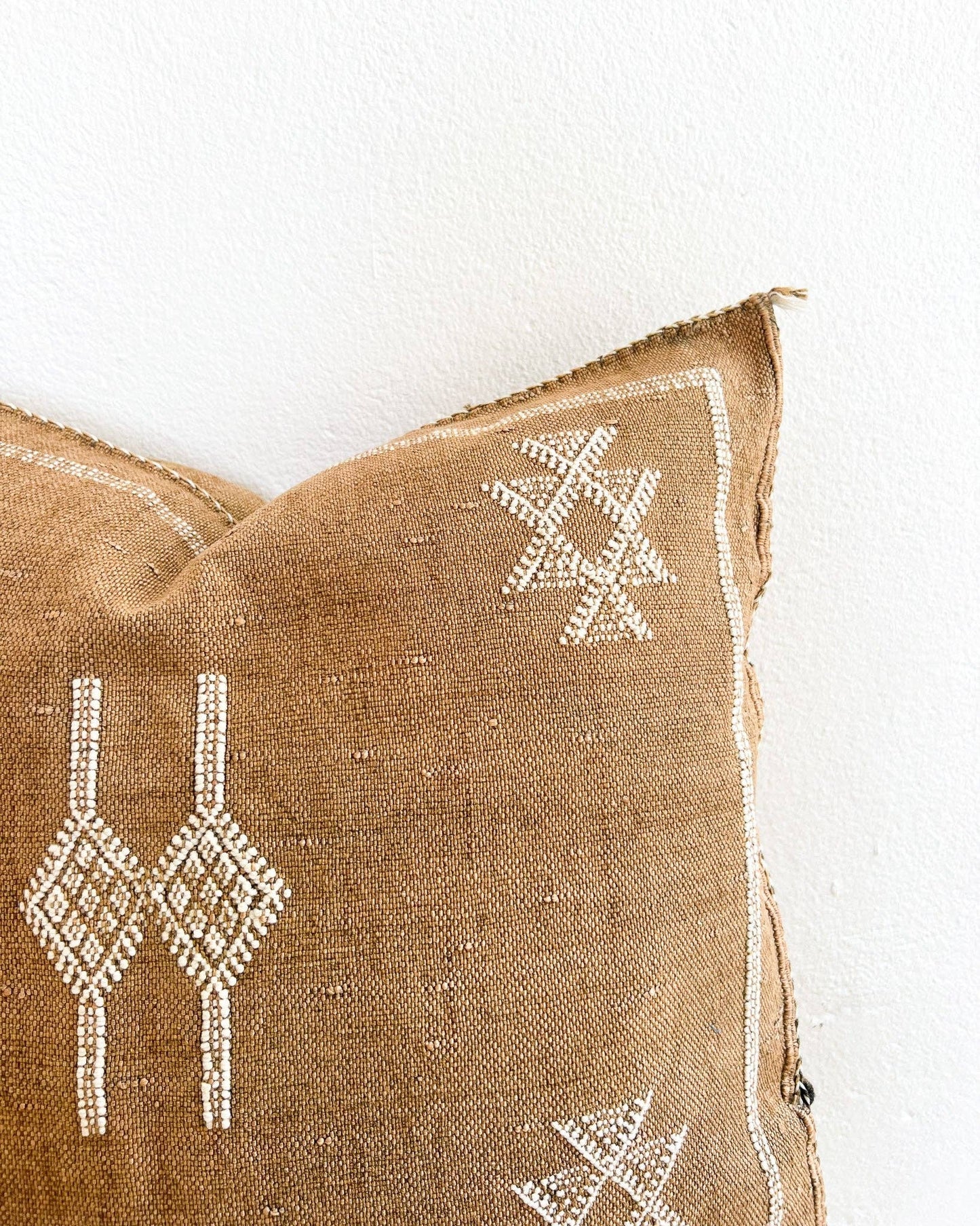 Moroccan Cactus Silk Pillow Cover