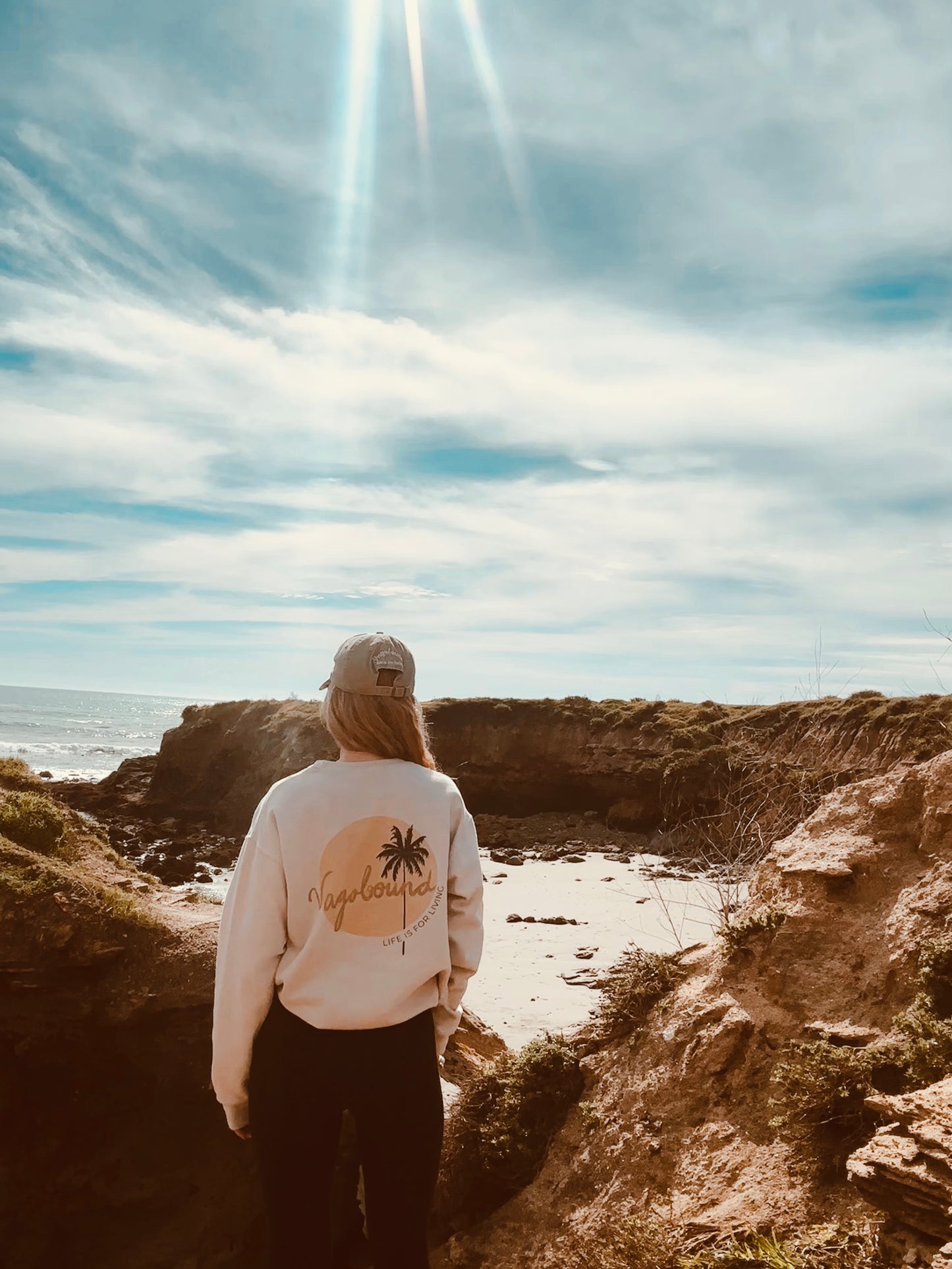 support your local sunrise crewneck sweatshirt