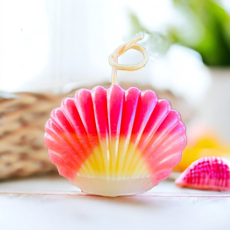 Sunrise Shell Candle