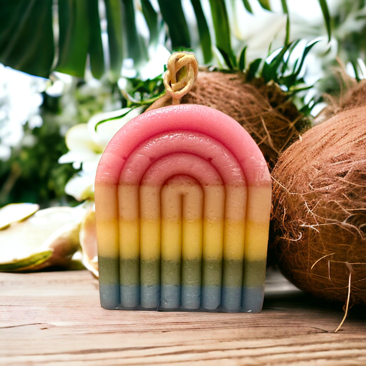 Rainbow Candle (large)
