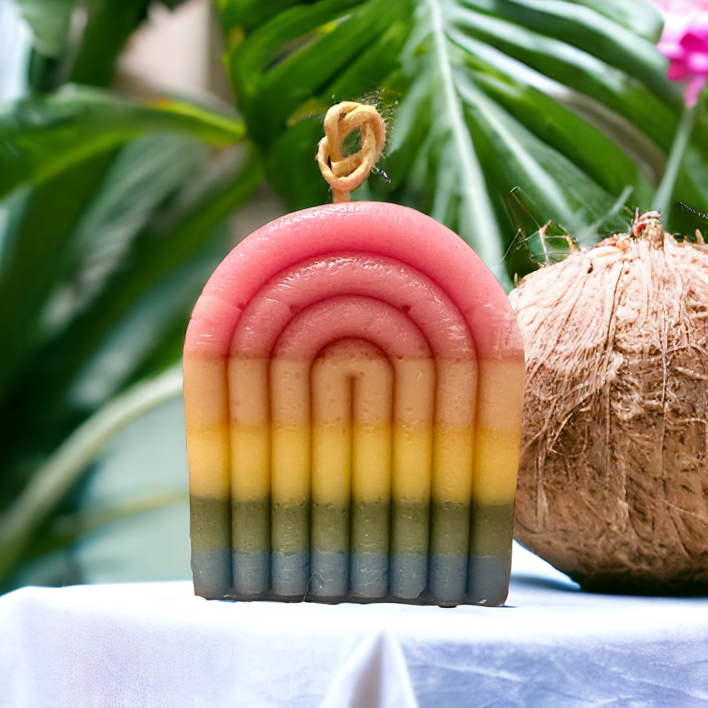 Rainbow Candle (large)