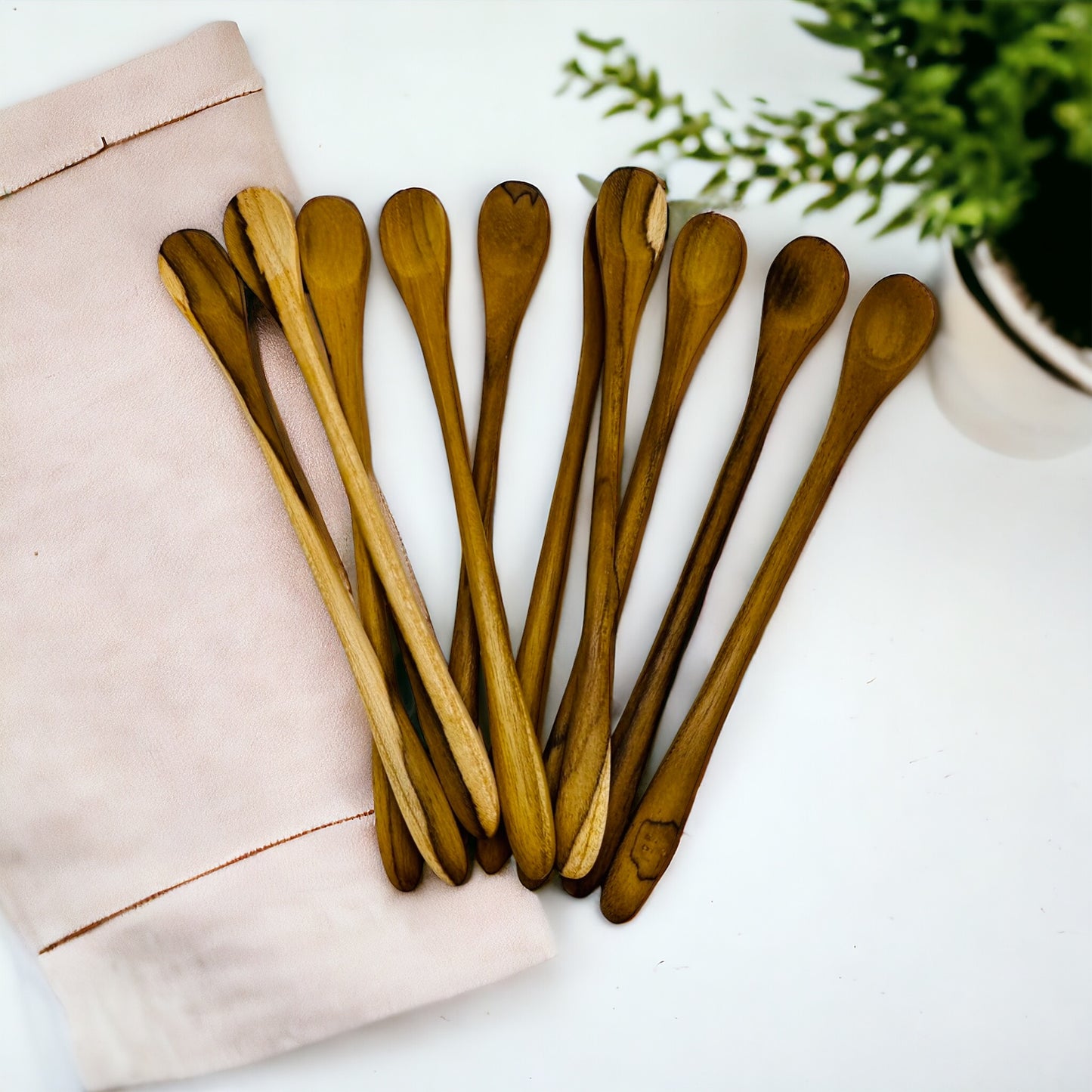 Mini Balinese Wooden Spoon