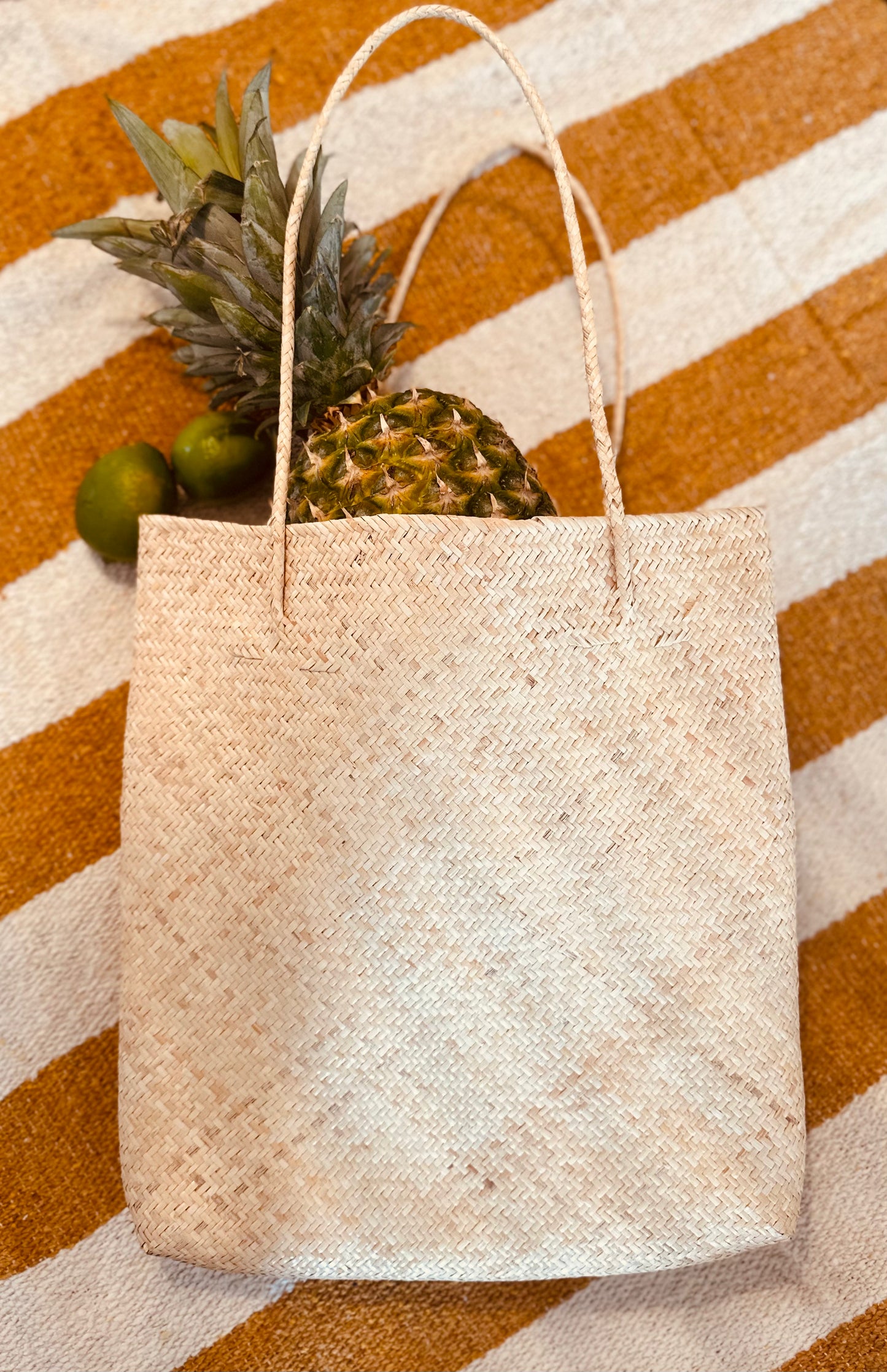 Rattan Tote - low stock