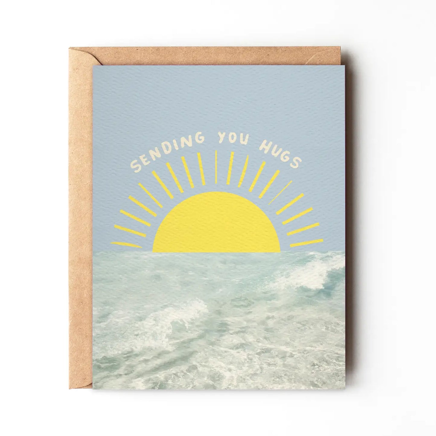 Sending You Hugs Greeting Card