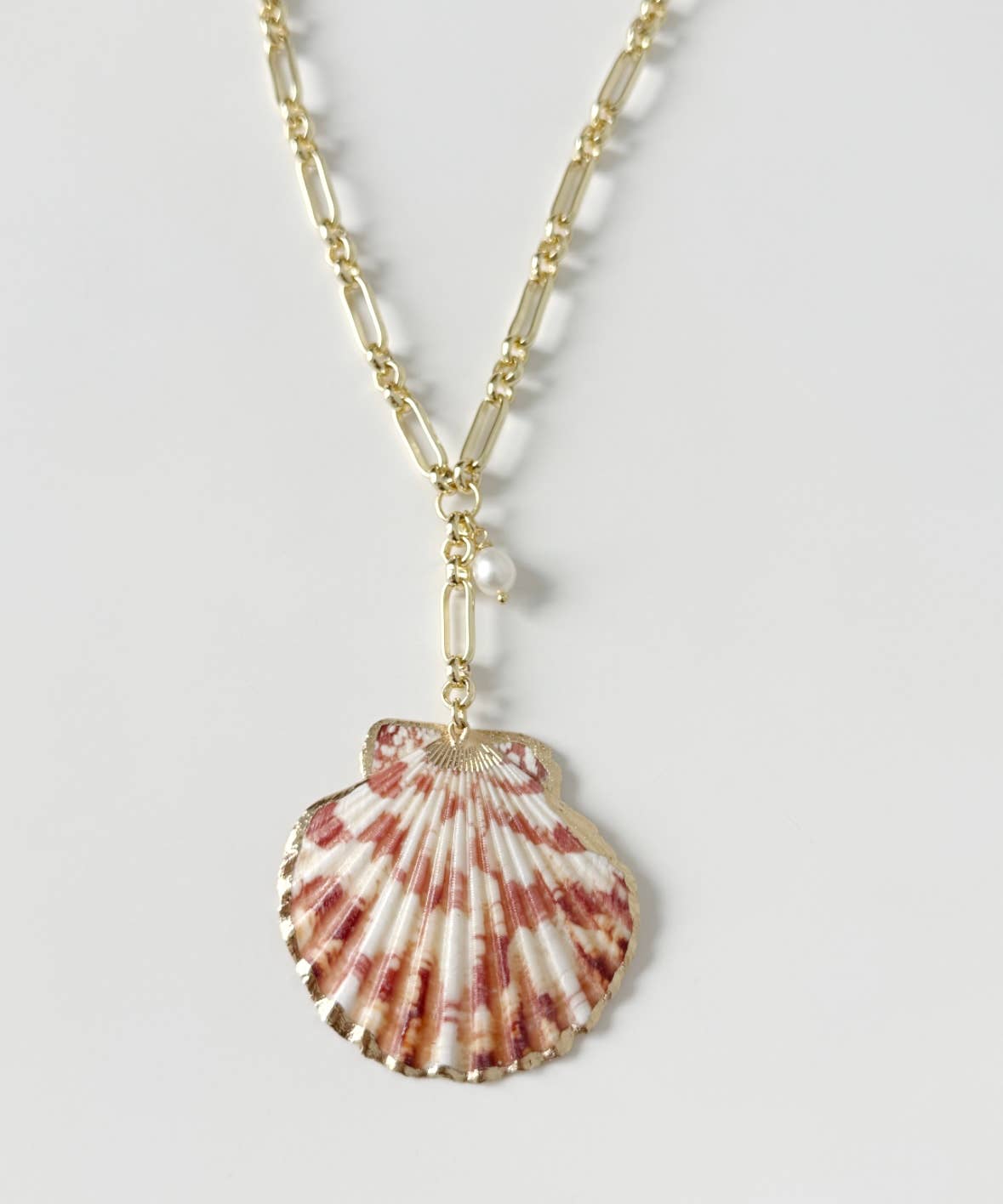 The Sol Shell Necklace | 14K Gold Filled