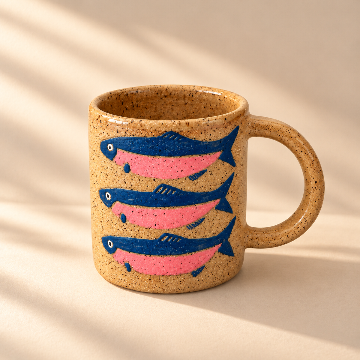Off The Hook Mug- Handmade