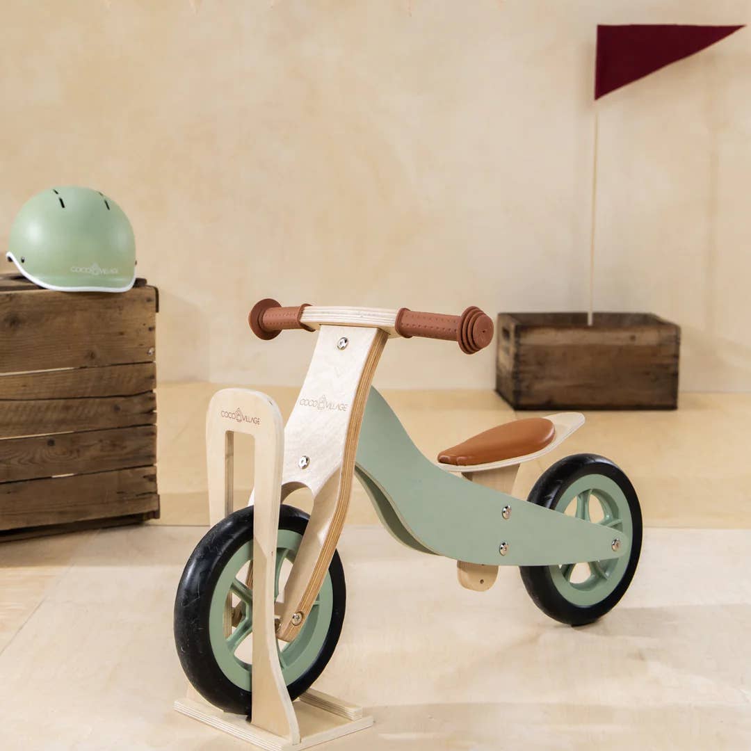 bike stand, kids bike stand, wooden bike stand, high quality, eco-friendly, wood bike stand