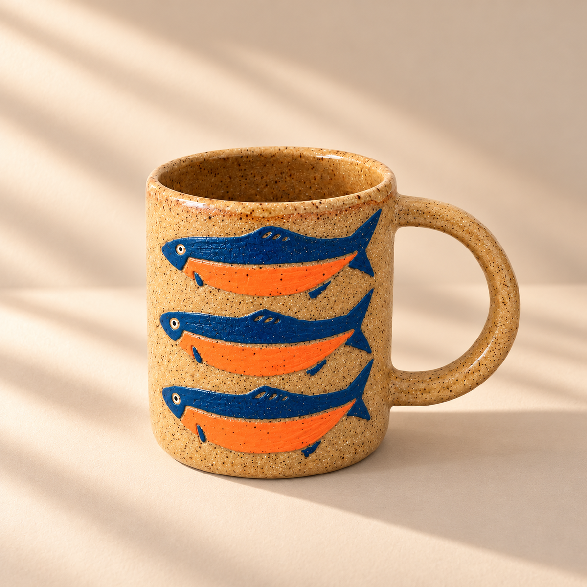 Off The Hook Mug-Handmade