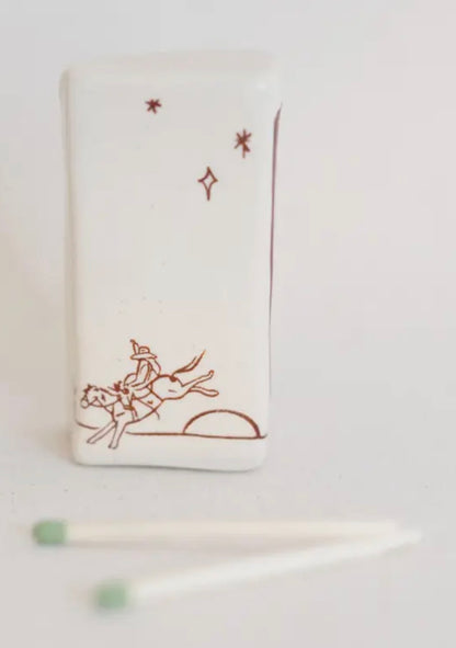 Howdy, Hot Stuff Matchbox