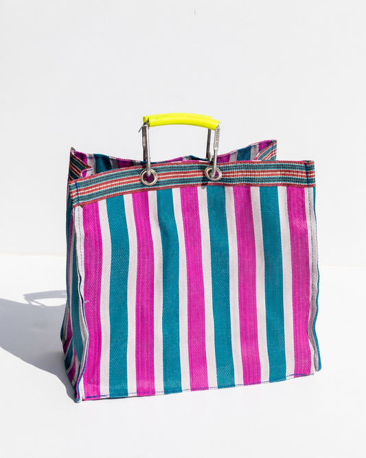 Wander Tote Blue & Purple