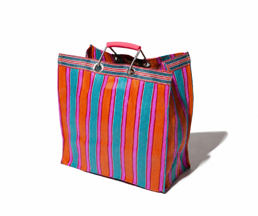 Wander Tote Orange & Pink