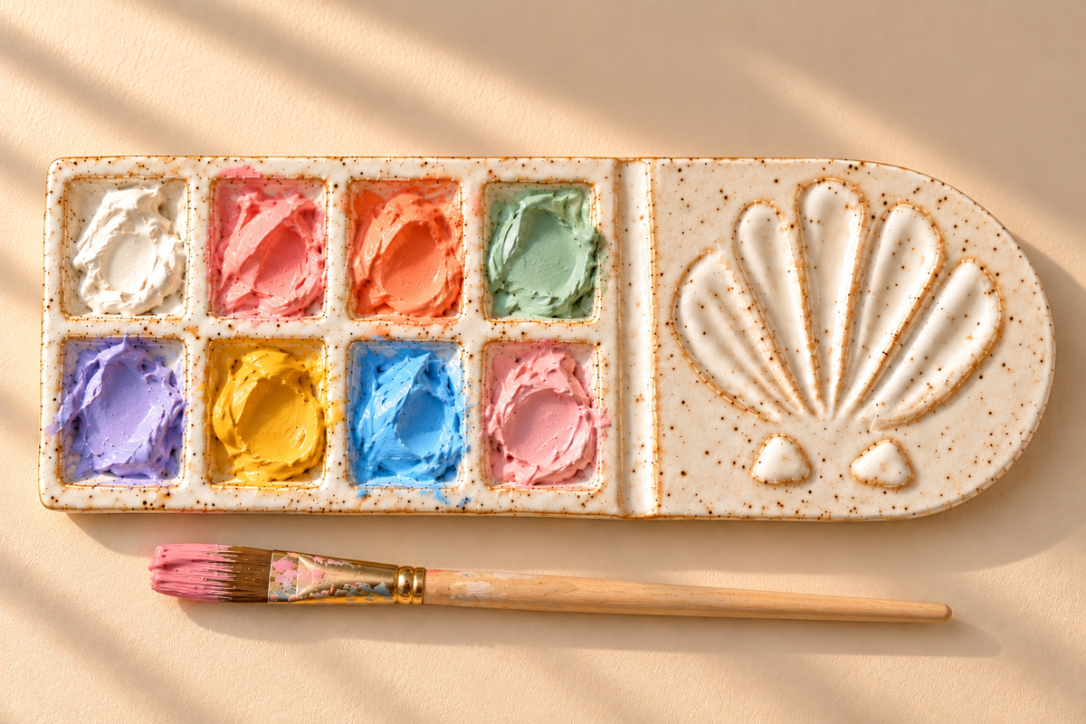 Shell We Paint- Handmade