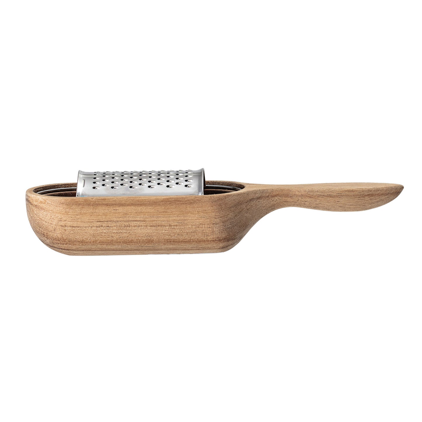 Wood and Stainless Steel Grater