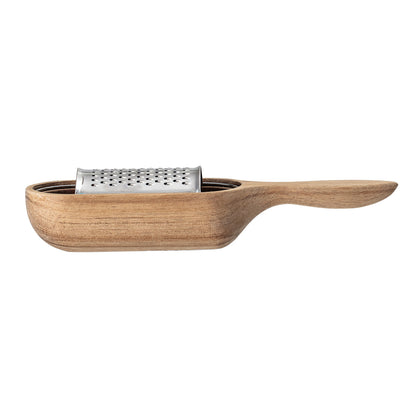 Wood and Stainless Steel Grater