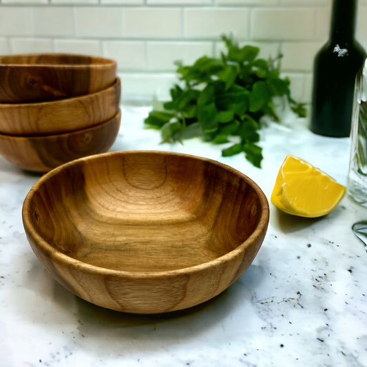 Hand Carved Wood Bowl