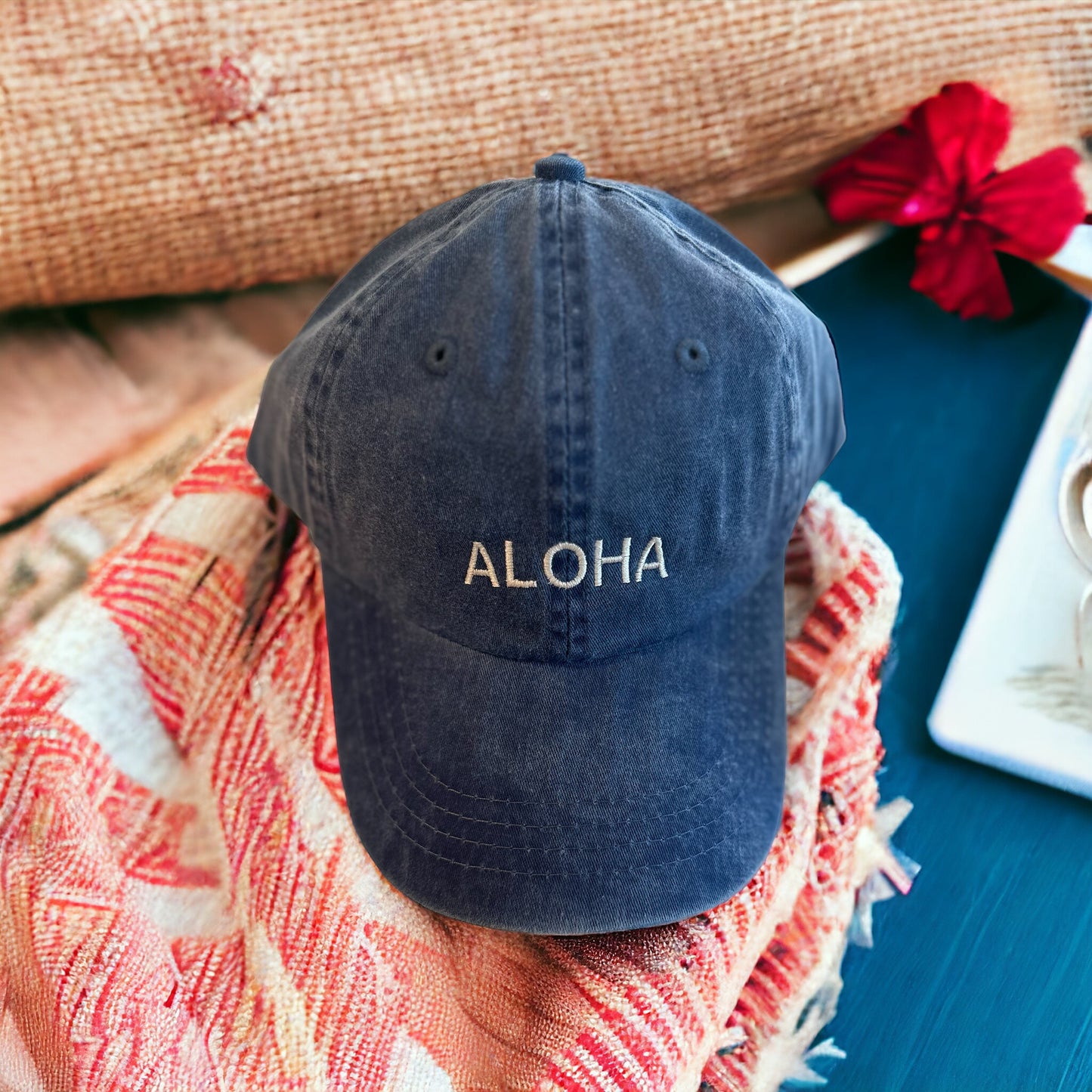 ALOHA Hat (Blue)