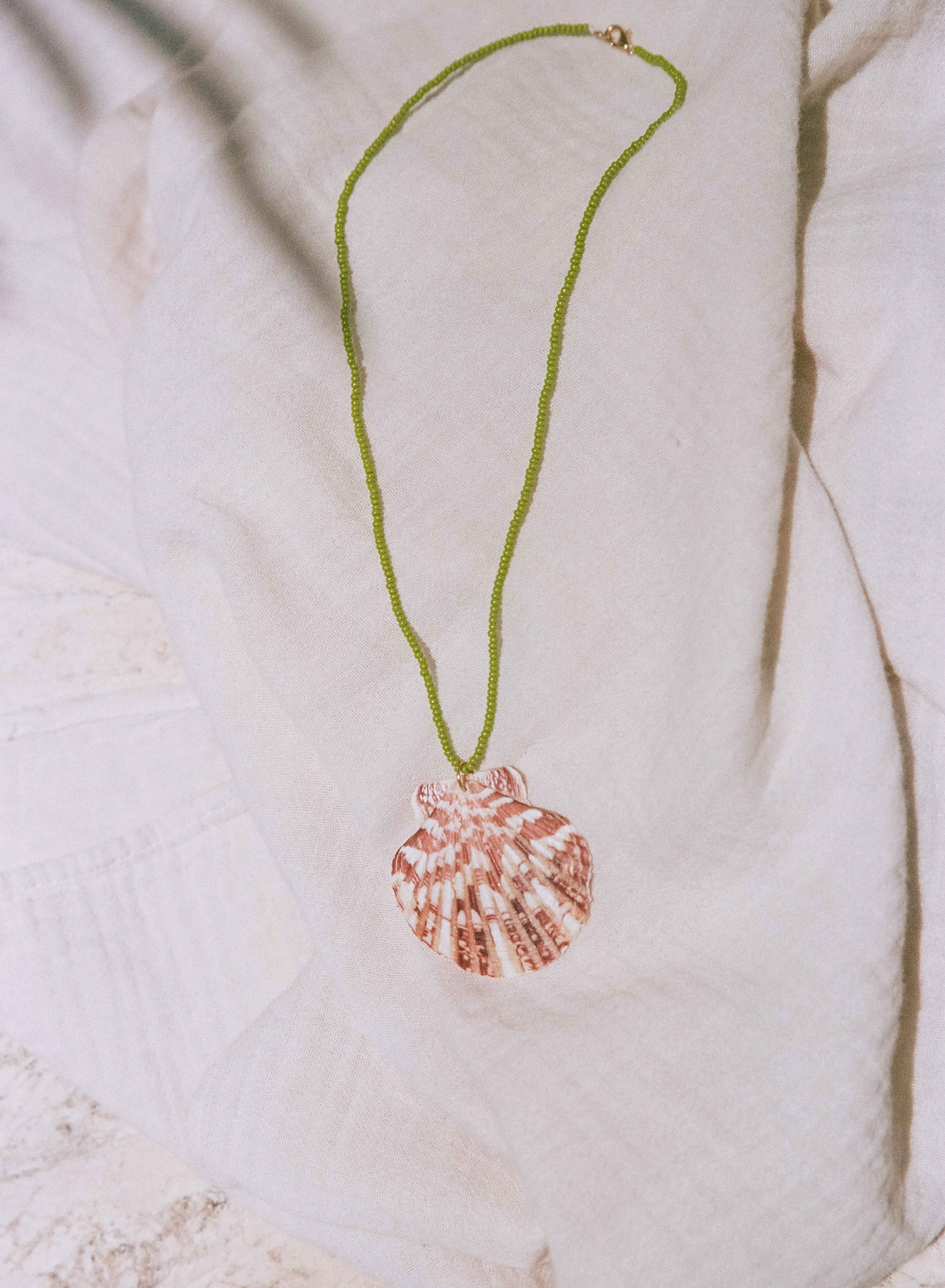 Rincon Necklace: Natural shell