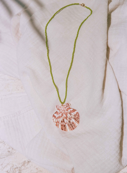 Rincon Necklace: Natural shell