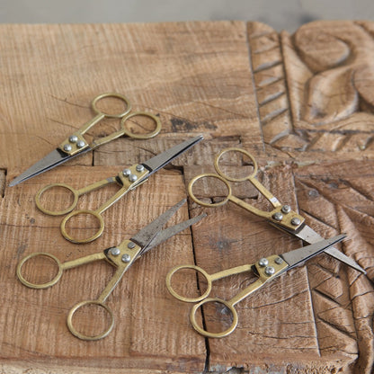 Brass Handled Scissors