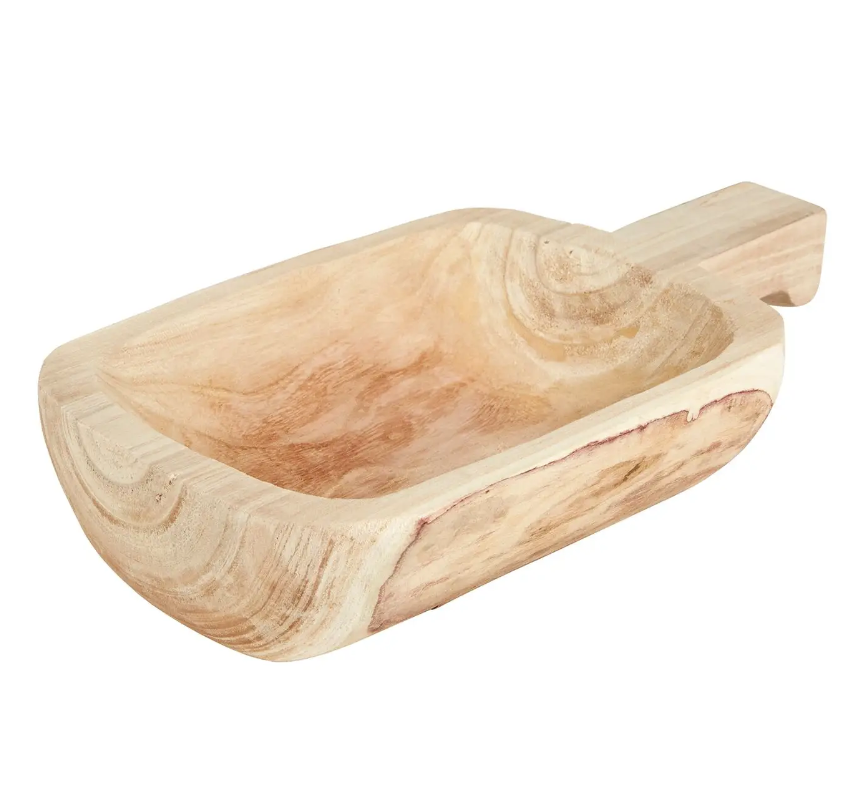 Paulownia Handle Tray - Natural